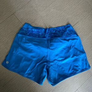 lululemon athletica Women's Vibrant Blue Shorts